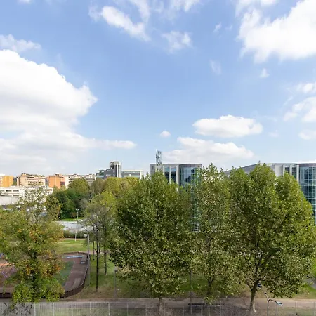 公寓 Modern With Balcony And Park View 米兰